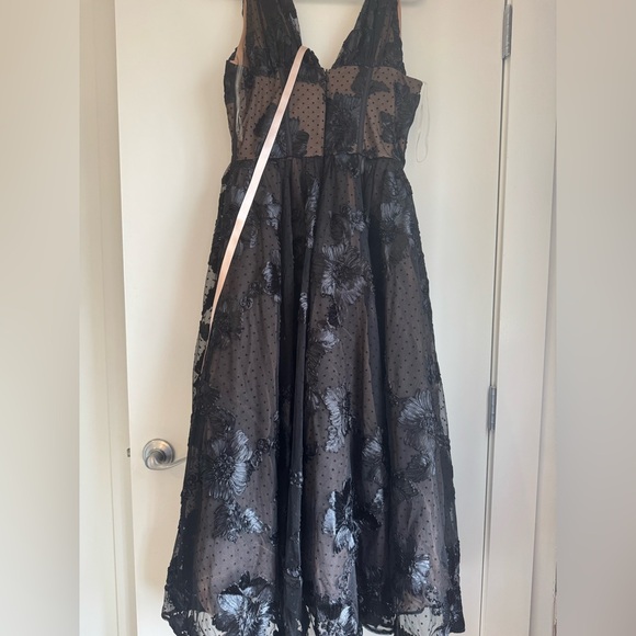 NWT Sianna Lace Corset Cocktail Midi Dress - Picture 8 of 8